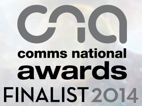 VoiceHost awards Finalist - Comms National Awards