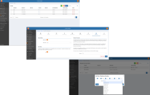 Hosted PBX control panel